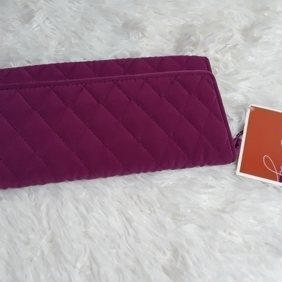 Vera Bradley Quilted Clutch Wallet - Picture 2 of 6